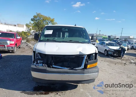 2019 GMC Savana 2500 Work Van from USA, damaged, VIN 1GTW7AFG2K1367737